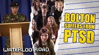 Bolton Smilie Suffers from PTSD MidAssembly  Waterloo Road [upl. by Yeclek]