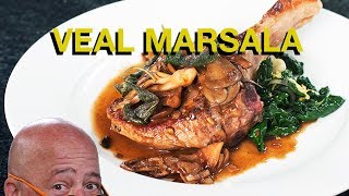 Andrew Zimmern Cooks Veal Marsala [upl. by Everett]