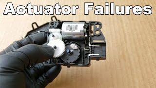 Blend Door Actuator Failure A Look Inside Dodge Blend Door Actuator [upl. by Ellerred230]