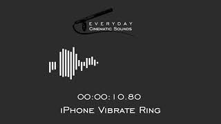 iPhone Vibrate Ring  HQ Sound Effect [upl. by Yvor]