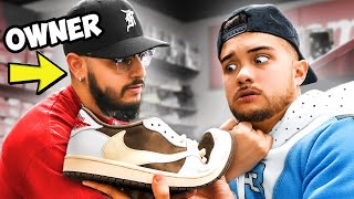 Creasing Sneakers In Sneaker Stores [upl. by Danette]