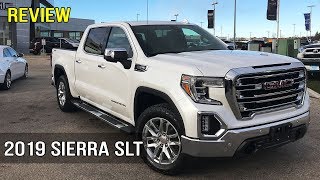 Review 2019 GMC Sierra 1500 SLT 53L Crew Cab [upl. by Daahsar]