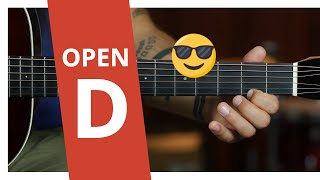 Play Open D Tuning 3 Easy Steps [upl. by Ynots176]