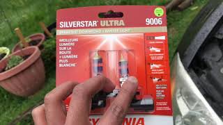 Sylvania Silverstar 9006 Headlight Bulbs Review [upl. by Maggi751]