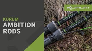 NEW Korum Ambition Rods [upl. by Narad]