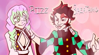 Tanjiro Learns RIZZ Breathing [upl. by Linker56]