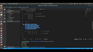 Simplex Algorithm with Python [upl. by Beauregard717]