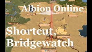 Albion Online  Caerleon to Bridgewatch fast almost safely [upl. by Brighton]