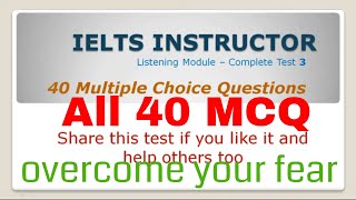 Extremely difficult IELTS Listening practice test  40 MCQ [upl. by Kiele747]