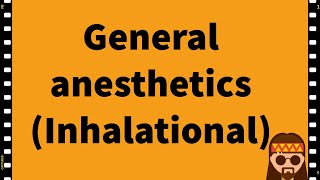 Pharmacology General Anesthetics Anesthesia CNS MADE EASY [upl. by Delora]