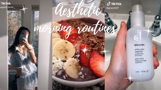 Aesthetic Morning Routines ☀️  TikTok compilation 2021 ✨ [upl. by Akili]