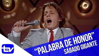 Luis Miguel  Palabra de honor  Sábado Gigante [upl. by Celestia]