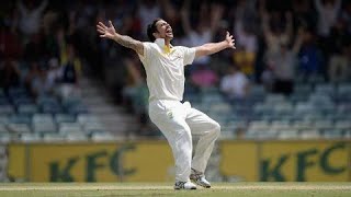 Every Mitchell Johnson wicket from the 201314 Ashes [upl. by Ylsew]