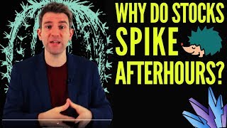 What is After Hours Trading and Why Do Stocks Sometimes Spike AfterHours ☝️ [upl. by Airdnek]