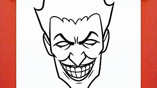 HOW TO DRAW THE JOKER [upl. by Keverne]