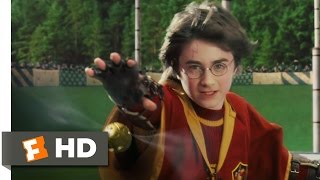 Harry Potter and the Sorcerers Stone 45 Movie CLIP  Catching the Snitch 2001 HD [upl. by Ikkaj]