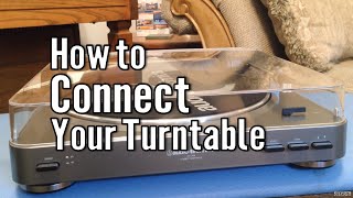 How to Connect a Turntable or Record Player to Speakers [upl. by Celestine502]