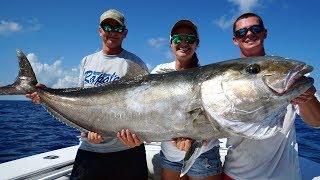 DEFEATED a Record Breaking GIANT Catch Clean Cook Amberjack [upl. by Tyra]