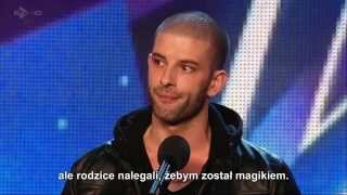 NapisyBrytyjski Mam Talent 8  Darcy Oake [upl. by Leahcimluap238]