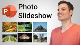 How to make PowerPoint Photo Slideshow [upl. by Kliment770]