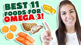 Omega 3 Rich Foods TOP 11 FOODS HIGH IN OMEGA 3 [upl. by Anileba]