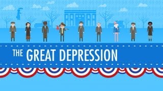 The Great Depression Crash Course US History 33 [upl. by Jaenicke895]