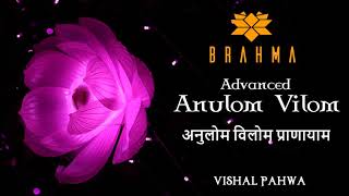 Guided अनुलोम विलोम प्राणायाम  Advanced Anulom Vilom  include all 3 Levels  in Hindi [upl. by Syst]