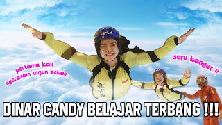 DINAR CANDY BELAJAR TERBANG 🤣 [upl. by Bennett]