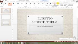 Come inserire audio in powerpoint [upl. by Otcefrep143]