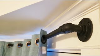 Curved Bay Curtain Rod  DIY [upl. by Ulu]