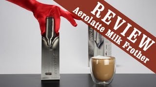 Aerolatte Milk Frother  Exclusive Review [upl. by Toogood694]