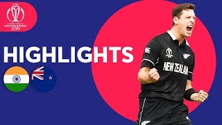 India Stunned By Boult amp Henry  India vs New Zealand  Highlights  ICC Cricket World Cup 2019 [upl. by Wightman]