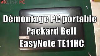 Comment démonter un PC portable Packard Bell EasyNote TE11HC [upl. by Girhiny]