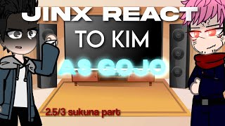 jinx react to kim as [upl. by Shurlocke751]