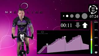 Clase completa Ciclo Indoor Dani NxCycling 5 [upl. by Enahs961]