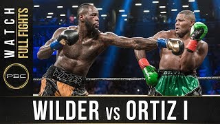 Wilder vs Ortiz 1  Full Fight  March 3 2018  PBC on Showtime [upl. by Youlton]