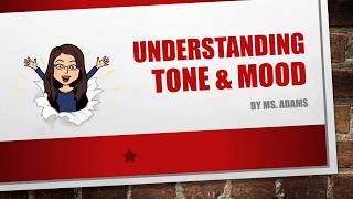 Understanding Tone and Mood [upl. by Descombes]