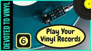 How to Play Vinyl Records Properly [upl. by Frum82]