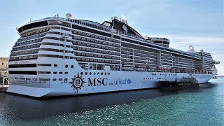 MSC Fantasia cruise ship 2019 4K [upl. by Boote]