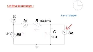 Charge et décharge dun condensateur  1ère Partie [upl. by Knowle]