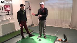 Coach Lockey Golf Lesson With Mark Crossfield [upl. by Alyel]