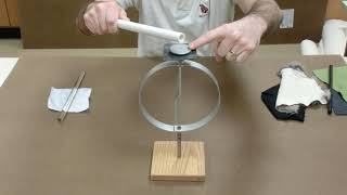 Electroscope  Charging by Induction [upl. by Metsky221]