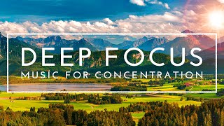 4 Hours of Deep Focus Music To Improve Concentration  Music to Help you Study and Focus [upl. by Coleen197]