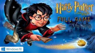 Harry Potter and the Philosophers  Sorcerers Stone PC  Full Game 1080p60 Walkthrough [upl. by Ahsinrats]