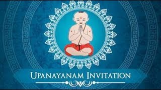 Exclusive Upanayanam Ceremony Invitation Video  Thread Ceremony Video Invitation  Invitercom [upl. by Imeka]