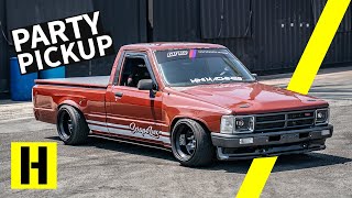 Rev Limiter Savagery BEAMSPowered Toyota Hilux Party Truck [upl. by Cooperstein]