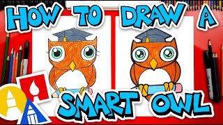 How To Draw A Smart Owl [upl. by Nolitta]