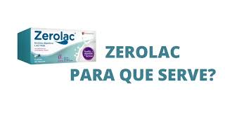 PARA QUE SERVE ZEROLAC [upl. by Henebry]