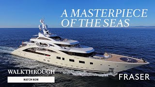 ACE 85M 279 Lurssen Yacht for sale  Superyacht walkthrough [upl. by Haidej]