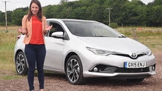 Toyota Auris 2015 review  TELEGRAPH CARS [upl. by Annaear]